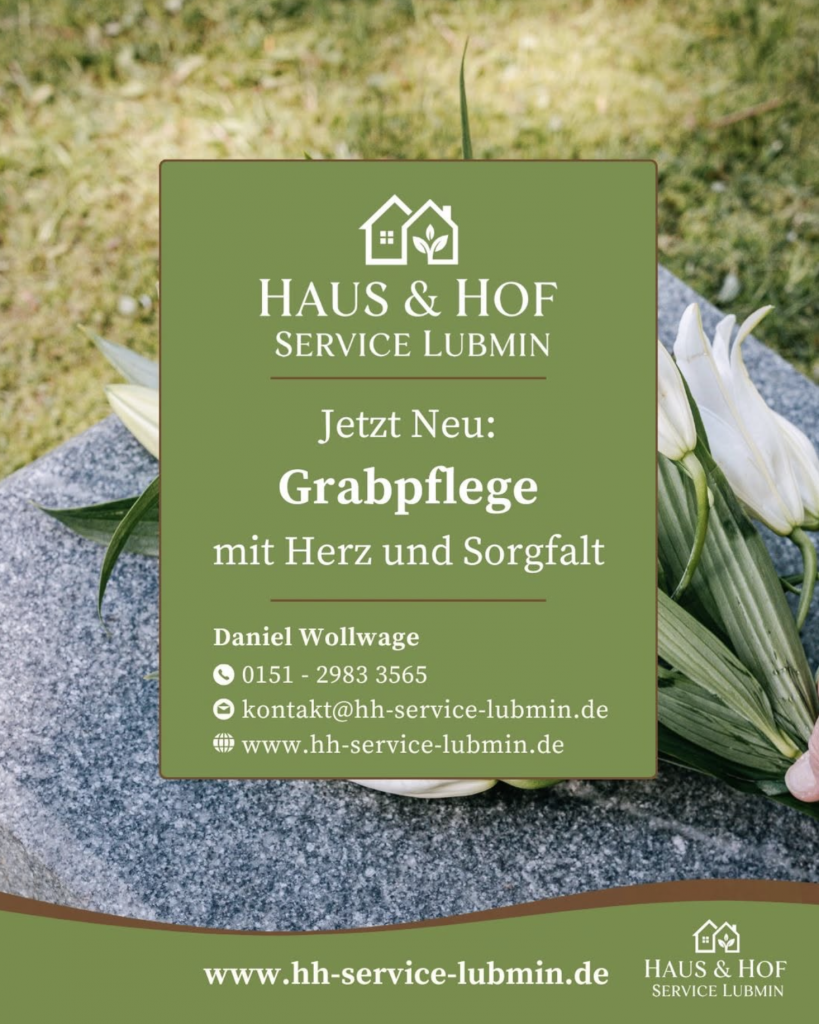 🕊 Jetzt Neu: Grabpflege